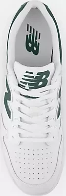 New Balance 480 white/nightwatch green/light aluminum (Herren)