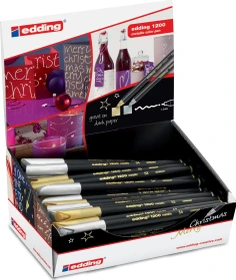 edding 1200 metallic sortiert, 50er-Set