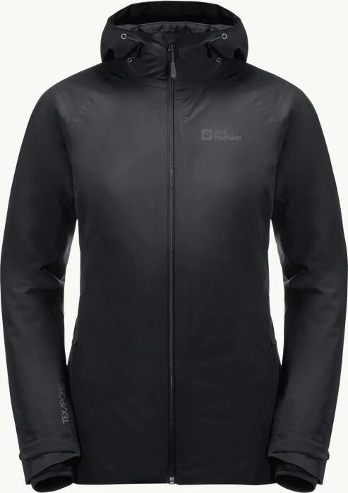 Jack Wolfskin Glaabach 3in1 Funktionsjacke schwarz (Damen)