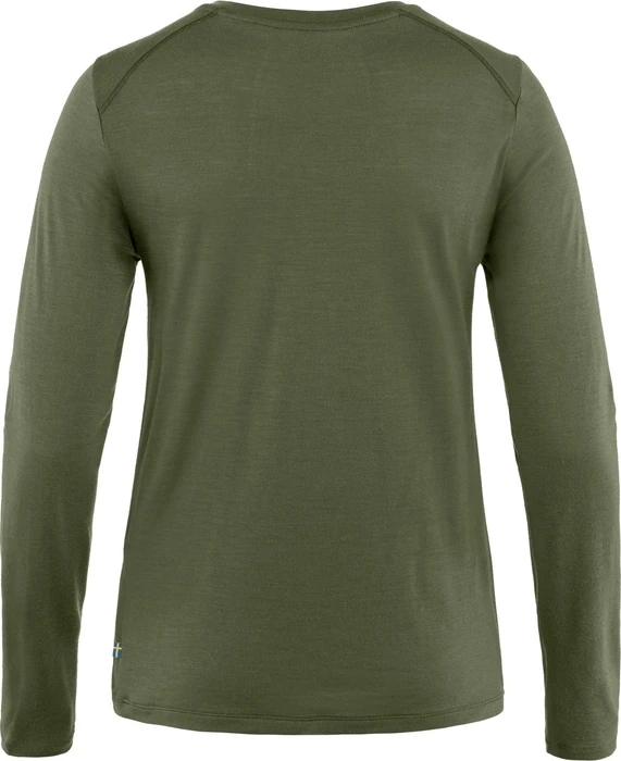 Fjällräven Abisko Wool Funktionsshirt langarm laurel green (Damen)