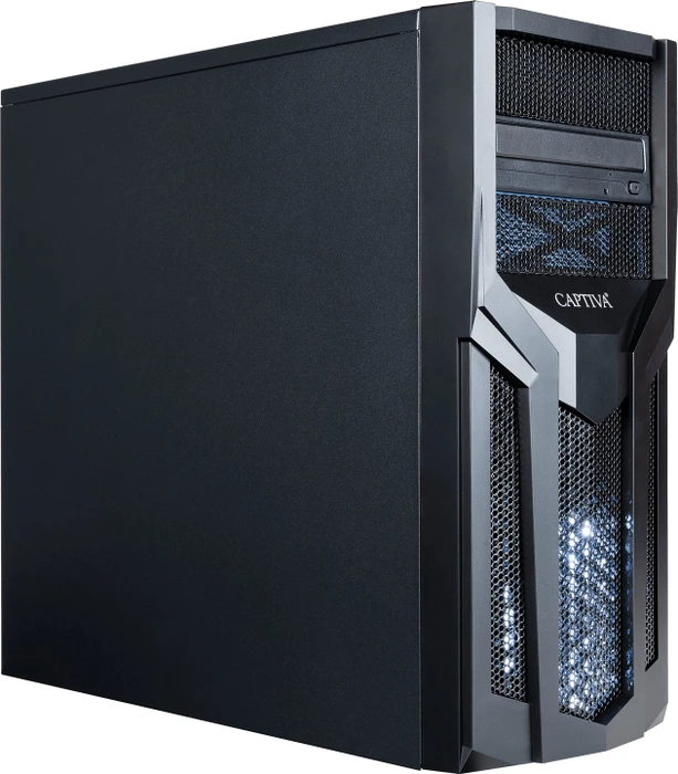 Captiva Highend Gaming I56-068, Core i5-10400, 8GB RAM, 480GB SSD, 1TB HDD, GeForce GTX 1650