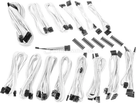 BitFenix Alchemy 2.0 CMR-Series Kabel Kit für Netzteile, weiß (BFX-ALC-CMRWW-RP)