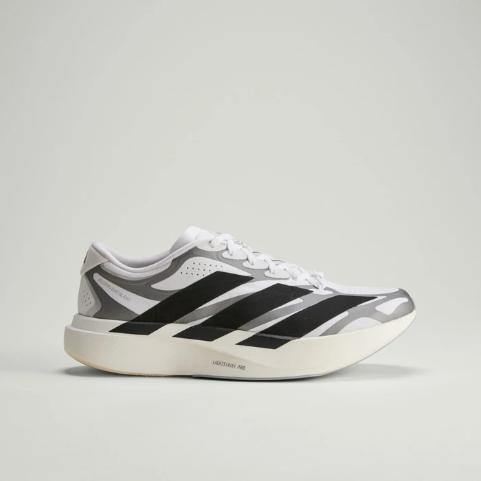 adidas Adizero EVO SL EXO cloud white/core black/iron metallic (Herren)