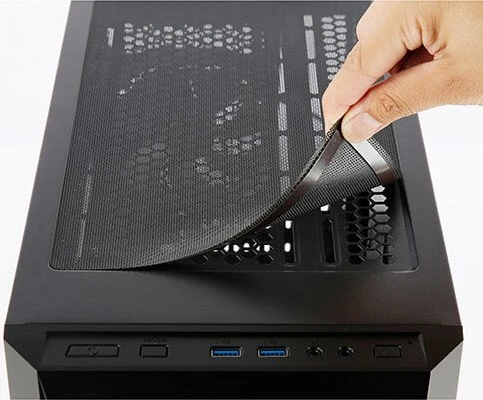 Antec Dark League Dark Phantom DP301M, Glasfenster