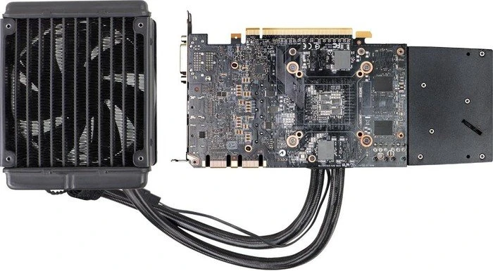 EVGA GeForce GTX 970 Hybrid, 4GB GDDR5, 2x DVI, HDMI, DP