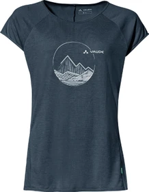 Vaude Tekoa II Funktionsshirt kurzarm dark sea (Damen)