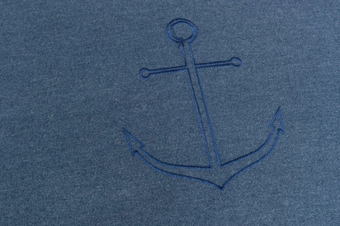 Trixie BE NORDIC Kissen Föhr (rund), 80x60cm, blau