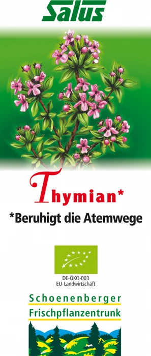 Salus Schoenenberger Thymian Heilpflanzensaft, 200ml