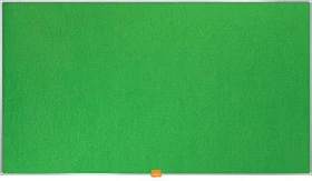 Nobo Filz-Notiztafel Widescreen 40" 40", Pinnwand, grün, 89x50cm