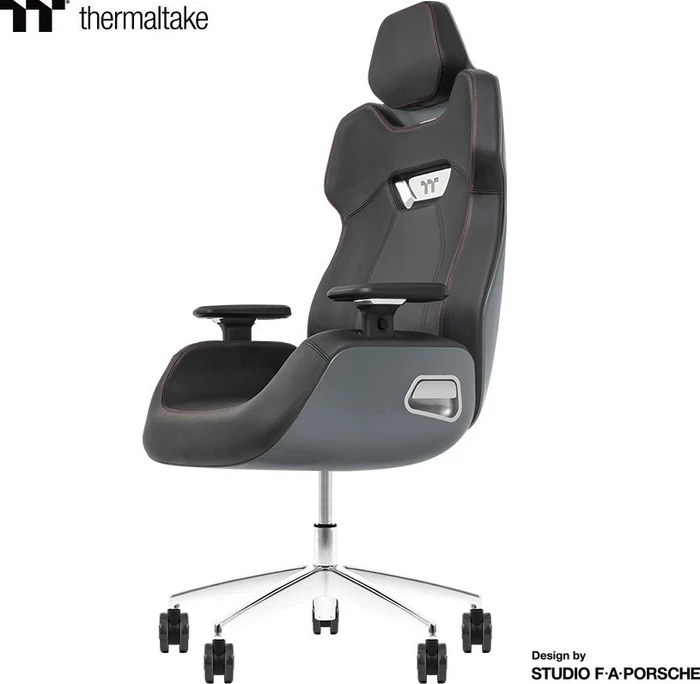 Thermaltake ARGENT E700 Gamingstuhl, schwarz/grau