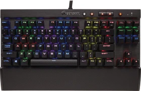 Corsair Gaming K65 RGB Rapidfire Compact, MX SPEED RGB Silver, USB, UK (CH-9110014-UK)