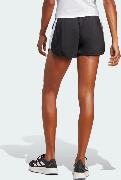 adidas Run It Laufhose kurz schwarz/weiß (Damen)