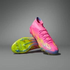 adidas F50 Elite Mid MG lucid pink/lucid lemon/blue fusion (Damen)