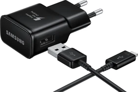 Samsung EP-TA20EB mit USB-C-Kabel schwarz