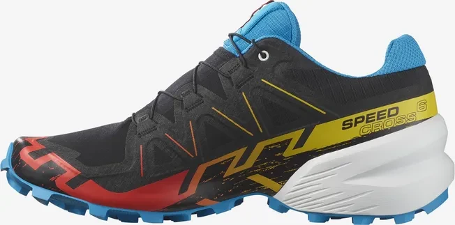 Salomon Speedcross 6 black/white/transcend blue (Herren)