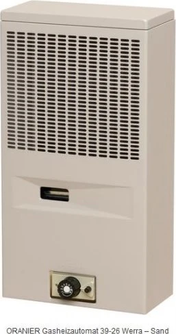 Oranier Ruhr Propangas 2kW Gas-Heizautomat sandfarben