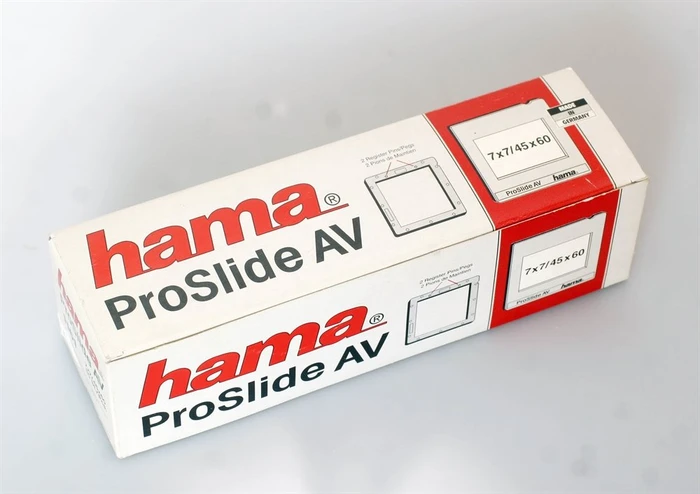 Hama ProSlide AV 7X7 Diarahmen für 4,5X6 Diarollfilm