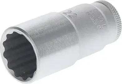 Gedore D 30 L 22 Außenzwölfkant Steckschlüssel 3/8", 22x63.5mm