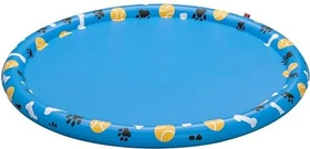 Bestway Wassermatte Fetchin' Fun mit Wassersprinkler, 147cm, blau/Motiv (Pfote)