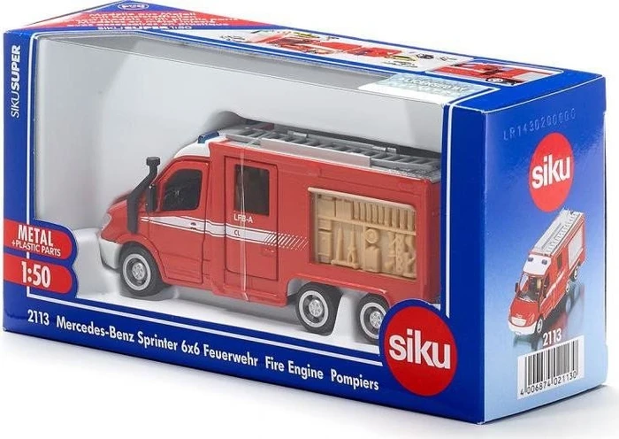 SIKU Super Mercedes-Benz Sprinter 6x6 Feuerwehr