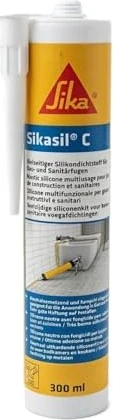 Sika Sikasil C 1-Komponenten Silikondichtstoff betongrau, 300ml