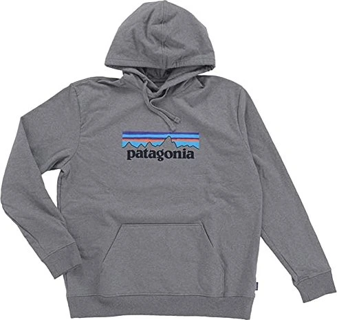 Patagonia P-6 Logo Uprisal Hoodie gravel heather