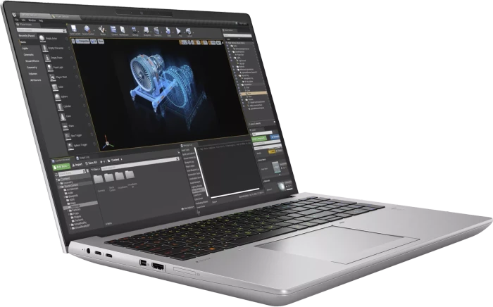 HP ZBook Fury 16 G10, grau, Core i9-13950HX, 32GB RAM, 1TB SSD, RTX 4000 Ada Generation, DE