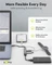 Wentronic goobay Slim 4-Port USB-Hub, 1x USB-A 3.0/2x USB-C 2.0/2x USB-A 2.0, USB-C 3.0 [Stecker] Vorschaubild