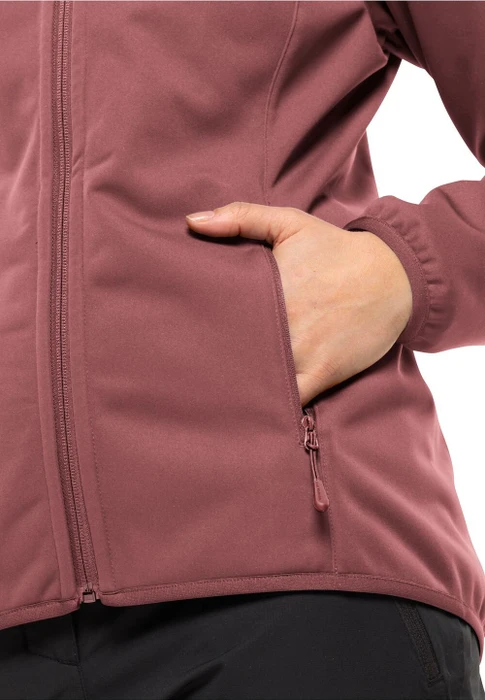 Jack Wolfskin Windhain Hoody Funktionsjacke red ochre (Damen)