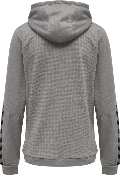 hummel Authentic Poly Zip Hoodie asphalt (Damen)