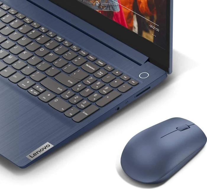 Lenovo 530 Wireless Mouse graublau, USB