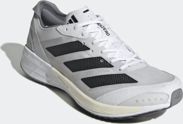 adidas Adizero Adios 7 cloud white/core black/grey three (Damen)