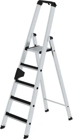 Günzburger Steigtechnik clip-step Stufen-Stehleiter, 5 Stufen
