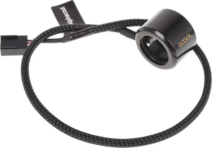 Alphacool Aurora HardTube LED Ring 16mm schwarz, rot