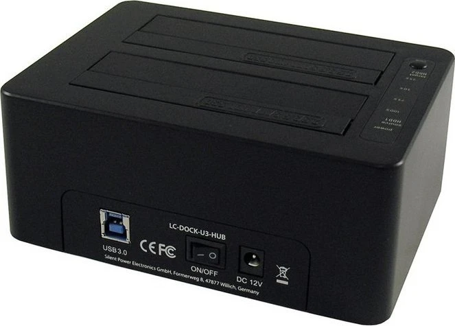 LC-Power LC-DOCK-U3-HUB Dockingstation, USB-B 3.0