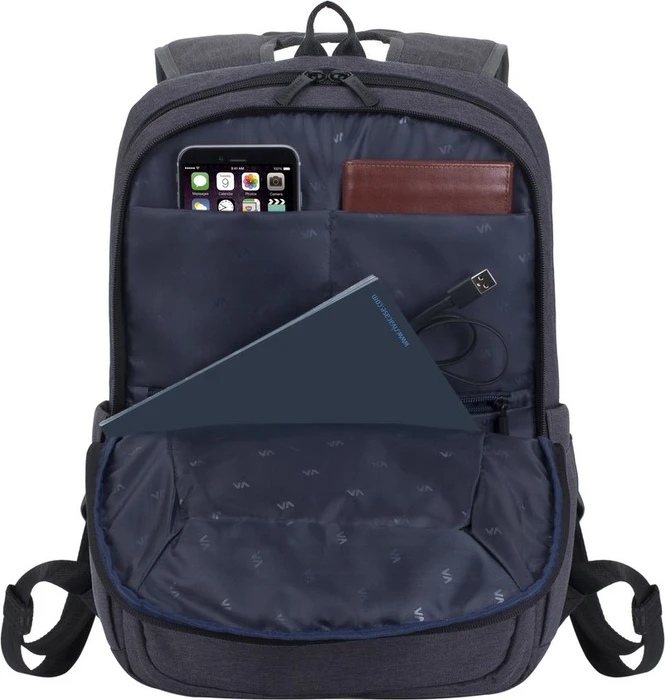 RivaCase 7760 Suzuka ECO 15.6" Notebook Rucksack, schwarz