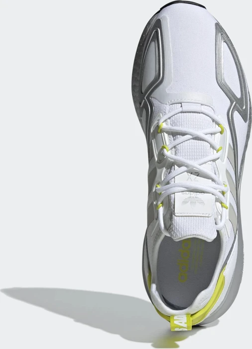 adidas ZX 2K Boost cloud white/grey one/acid yellow (Herren)