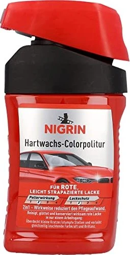 Nigrin Hartwachs-Colorpolitur rot 300ml