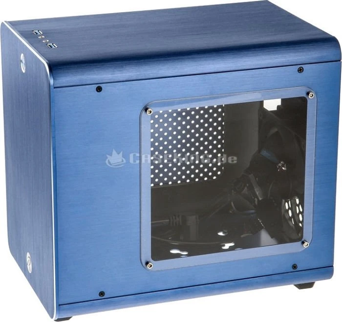 Raijintek Metis blau, Acrylfenster, Mini-ITX