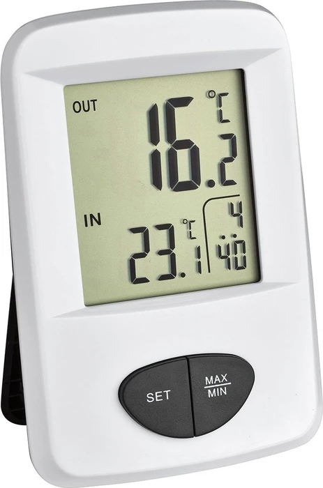 TFA Dostmann Base Temperaturstation weiß, digital