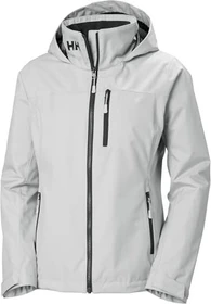 Helly Hansen Crew Hooded Midlayer Sailing 2.0 Funktionsjacke grey fog (Damen)