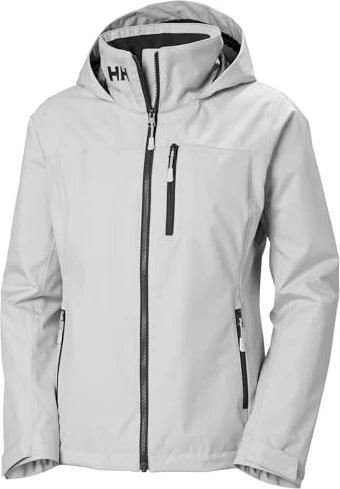Helly Hansen Crew Hooded Midlayer Sailing 2.0 Funktionsjacke grey fog (Damen)