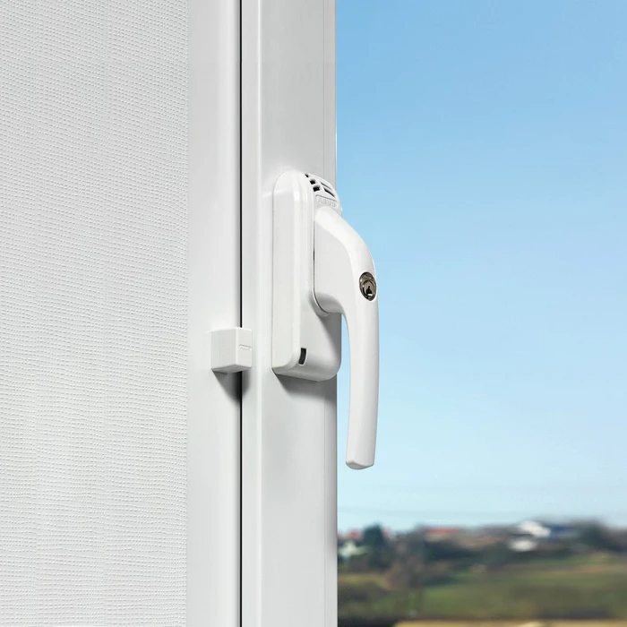 ABUS FG300A W B/SB weiß, mit Alarmfunktion, Fenstergriff abschließbar