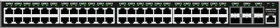 Grandstream GWN7800 Series Rackmount Gigabit Managed Switch, 48x RJ-45, 6x SFP+ (GWN7806)