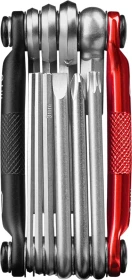 CrankBrothers M10 Falt Miniwerkzeug schwarz/rot