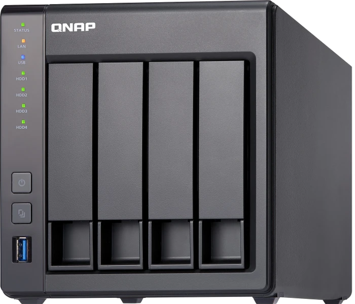 QNAP Turbo Station TS-431X2-2G, 2GB RAM, 1x SFP+ 10Gb/s, 2x RJ-45 1000Base-T