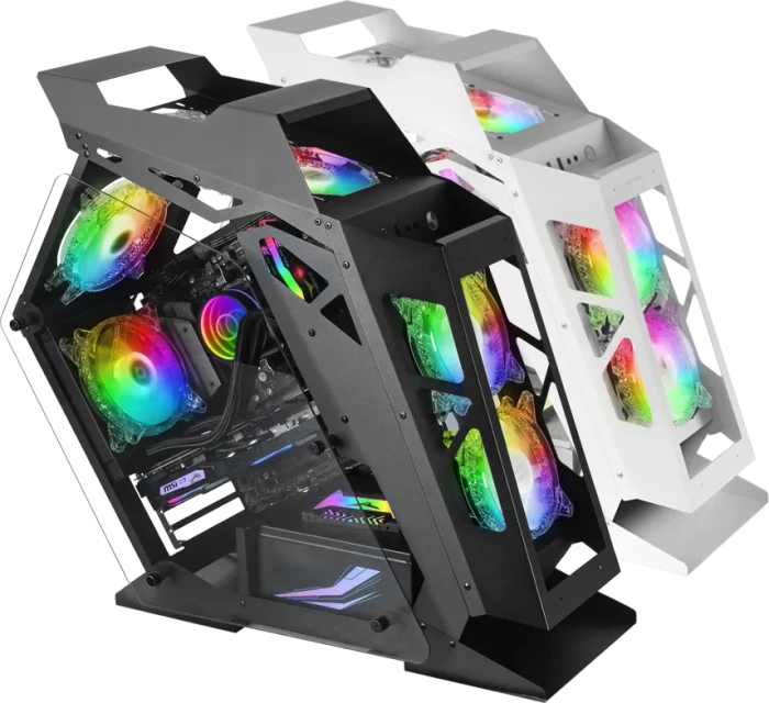 Mars Gaming MC61 Black, Glasfenster