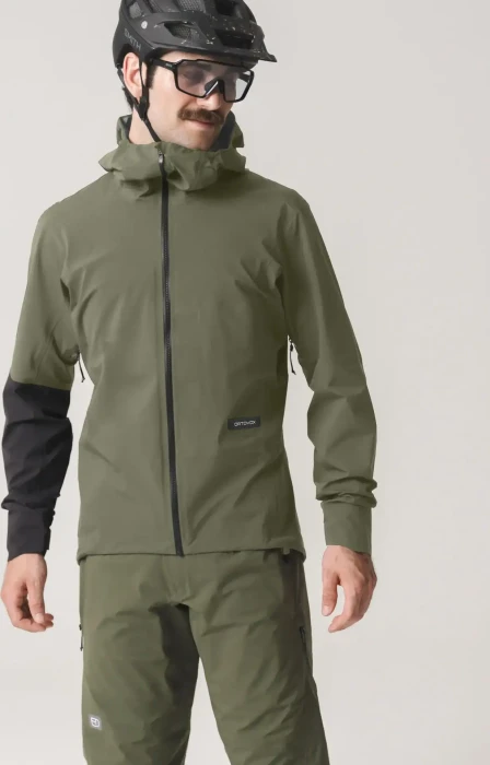 Ortovox Sequence Gore-Tex Fahrradjacke dark wild herbs (Herren)
