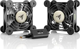 AC Infinity Multifan S5 Dual USB Mini, 80mm, 2er-Pack