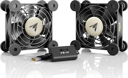 AC Infinity Multifan S5 Dual USB Mini, 80mm, 2er-Pack